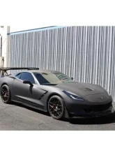 APR Performance GTC-500 71" Carbon Fiber Adjustable Wing w/o Spoiler Delete Chevrolet Corvette C7 2014-2019                                     - AS-107077 - Image 4