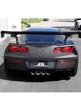 APR Performance GTC-500 74" Carbon Fiber Adjustable Wing w/o Spoiler Delete Chevrolet Corvette C7 2014-2019                                     - AS-107477 - Image 4