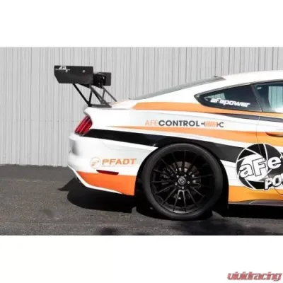 APR Performance GT-250 67" Carbon Fiber Adjustable Wing w/o Factory Spoiler Center Cover Ford Mustang Shelby GT350 GT500 S550 2015-2017 - AS-206725