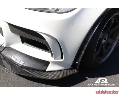 APR Performance Carbon Fiber Front Bumper Spats BMW E92 M3 - CF-549003