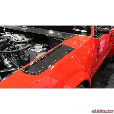 APR Performance Carbon Fiber Universal Fitment Hood Vents Long - CF-100002 - CF-100002