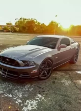 APR Performance Front Carbon Fiber Wind Splitter Ford Mustang Roush 2013-2014                                     - CW-201496 - Image 4