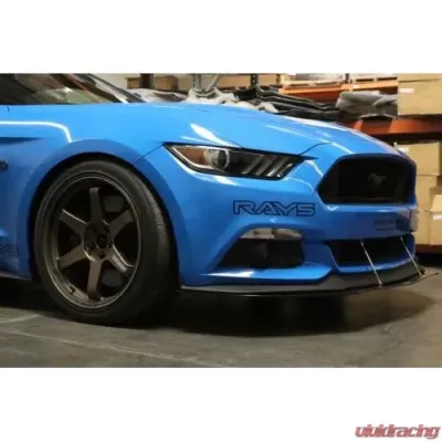 APR Performance Carbon Fiber Front Wind Splitter w/ Performance Package Ford Mustang S550 2015-2017 - CW-201510