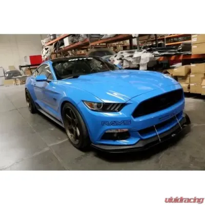 APR Performance Carbon Fiber Front Wind Splitter w/ Performance Package Ford Mustang S550 2015-2017 - CW-201510