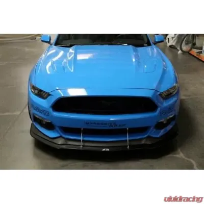 APR Performance Carbon Fiber Front Wind Splitter w/ Performance Package Ford Mustang S550 2015-2017 - CW-201510