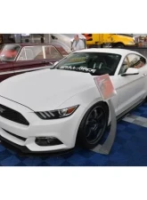APR Performance Carbon Fiber Front Wind Splitter w/o Performance Package Ford Mustang S550 2015-2017                                     - CW-201522 - Image 3
