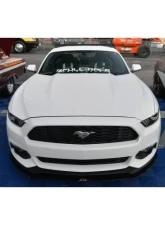 APR Performance Carbon Fiber Front Wind Splitter w/o Performance Package Ford Mustang S550 2015-2017                                     - CW-201522 - Image 4