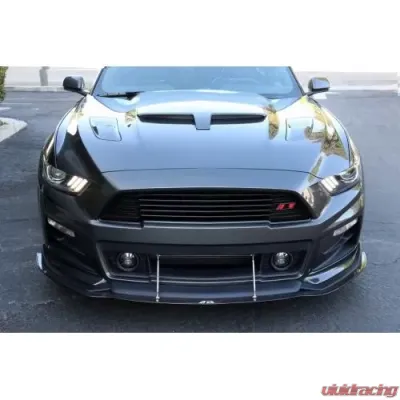 APR Performance Carbon Fiber Front Wind Splitter Roush Ford Mustang S550 2015-2017 - CW-201596