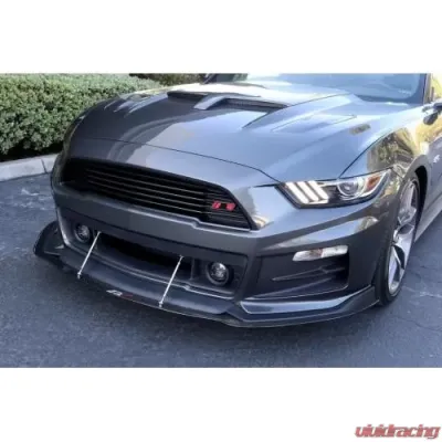 APR Performance Carbon Fiber Front Wind Splitter Roush Ford Mustang S550 2015-2017 - CW-201596