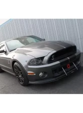 APR Performance GT500 Carbon Fiber Front Wind Splitter Ford Mustang 2011-2014                                     - CW-204568 - Image 5