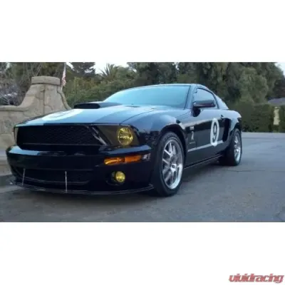 APR Performance Carbon Fiber Front Wind Splitter w/ OEM Lip Ford Mustang GT500 2007-2009 - CW-204572