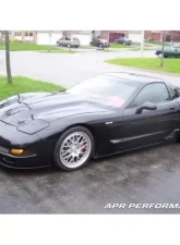 APR Performance Carbon Fiber Front Wind Splitter Chevrolet Corvette C5 1997-2004                                     - CW-206505 - Image 3