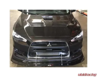 APR Performance Carbon Fiber Front Wind Splitter Mitsubishi Evolution X w/ APR Lip 2008-2016 - CW-411066