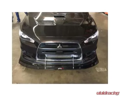 APR Performance Carbon Fiber Front Wind Splitter Mitsubishi Evolution X w/ APR Lip 2008-2016 - CW-411066