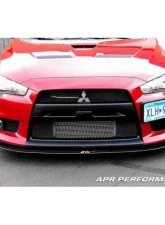 APR Performance Stock Bumper Carbon Fiber Front Wind Splitter Mitsubishi Evolution X 2008-2016                                     - CW-489110 - Image 4