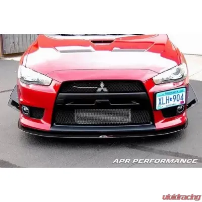 APR Performance Stock Bumper Carbon Fiber Front Wind Splitter Mitsubishi Evolution X 2008-2016 - CW-489110