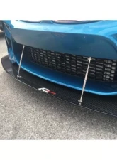 APR Performance Stock Bumper Carbon Fiber Front Wind Splitter BMW F87 M2 2016-2021                                     - CW-520200 - Image 2