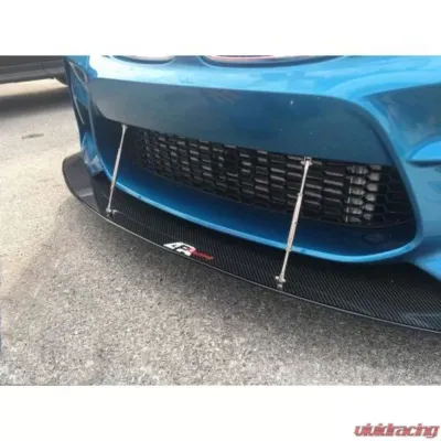 APR Performance Stock Bumper Carbon Fiber Front Wind Splitter BMW F87 M2 2016-2021 - CW-520200
