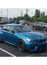 APR Performance Stock Bumper Carbon Fiber Front Wind Splitter BMW F87 M2 2016-2021                                     - CW-520200 - Image 3