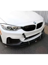 APR Performance Carbon Fiber Front Wind Splitter BMW F82 M4 | F80 M3 w/ M Performance Lip                                     - CW-540402 - Image 6