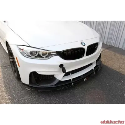 APR Performance Carbon Fiber Front Wind Splitter BMW F82 M4 | F80 M3 w/ M Performance Lip - CW-540402