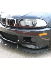 APR Performance Carbon Fiber Wind Splitter With Rods BMW M3 E46 2001-2006                                     - CW-544603 - Image 3