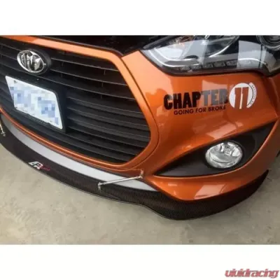 APR Performance Carbon Fiber Front Wind Splitter Hyundai Veloster 2013-2018 - CW-600013
