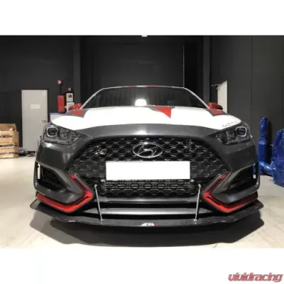 APR Performance Front Wind Splitter Hyundai Veloster N 2019-2022 - CW-600019