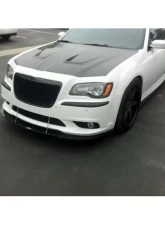 APR Performance Carbon Fiber Front Wind Splitter Chrysler 300C SRT8 2011-2023                                     - CW-621116 - Image 2
