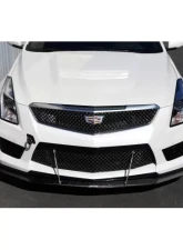 APR Performance Carbon Fiber Front Wind Splitter Non-Carbon Package Cadillac ATS-V 2016-2019                                     - CW-688081 - Image 3