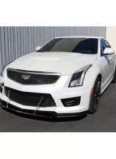 APR Performance Carbon Fiber Front Wind Splitter Non-Carbon Package Cadillac ATS-V 2016-2019                                     - CW-688081 - Image 4