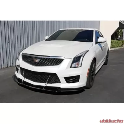 APR Performance Carbon Fiber Front Wind Splitter Non-Carbon Package Cadillac ATS-V 2016-2019 - CW-688081