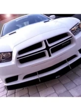 APR Performance Carbon Fiber Front Wind Splitter Dodge Charger 2011-2014                                     - CW-721104 - Image 2
