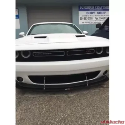 APR Performance Carbon Fiber Front Wind Splitter Dodge Challenger RT | SXT 2015-2023 - CW-723150