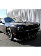 APR Performance Carbon Fiber Front Wind Splitter Dodge Challenger Scat Pack | SRT 2015-2023                                     - CW-723156 - Image 2