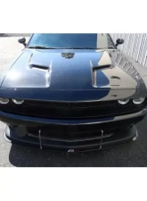 APR Performance Carbon Fiber Front Wind Splitter Dodge Challenger Scat Pack | SRT 2015-2023                                     - CW-723156 - Image 3
