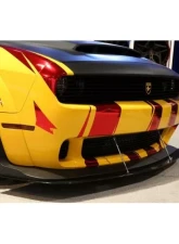 APR Performance Carbon Fiber Front Wind Splitter Dodge Challenger Demon | Hellcat Widebody 2018-2023                                     - CW-723181 - Image 2