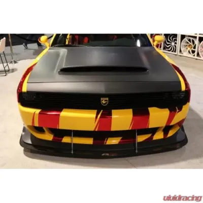 APR Performance Carbon Fiber Front Wind Splitter Dodge Challenger Demon | Hellcat Widebody 2018-2023 - CW-723181