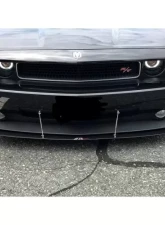 APR Performance Carbon Fiber Front Wind Splitter Dodge Challenger RT | SXT 2008-2010                                     - CW-723804 - Image 3