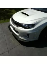 APR Performance Carbon Fiber Wind Splitter w/ Rods Subaru Impreza WRX | STI 2011-2014                                     - CW-801106 - Image 2