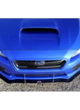 APR Performance Carbon Fiber Wind Splitter w/ Rods Subaru WRX 2015-2017                                     - CW-801505 - Image 2