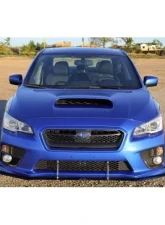 APR Performance Carbon Fiber Wind Splitter w/ Rods Subaru WRX 2015-2017                                     - CW-801505 - Image 4