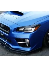 APR Performance Carbon Fiber Wind Splitter w/ Rods OEM Lip Subaru WRX | STI 2015-2017                                     - CW-801508 - Image 2