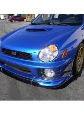 APR Performance Carbon Fiber Wind Splitter w/ Rods Subaru Impreza WRX | STI 2002-2003                                     - CW-802308 - Image 2