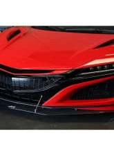 APR Performance Stock Bumper Carbon Fiber Front Wind Splitter Acura NSX 2016-2022                                     - CW-916026 - Image 4