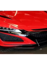 APR Performance Stock Bumper Carbon Fiber Front Wind Splitter Acura NSX 2016-2022                                     - CW-916026 - Image 2