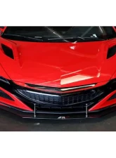 APR Performance Stock Bumper Carbon Fiber Front Wind Splitter Acura NSX 2016-2022                                     - CW-916026 - Image 3