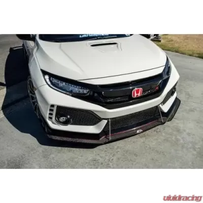 APR Performance Carbon Fiber Front Wind Splitter Honda FK8 Civic Type R 2017-2021 - CW-917022