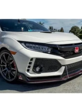 APR Performance Carbon Fiber Front Wind Splitter Honda FK8 Civic Type R 2017-2021                                     - CW-917022 - Image 3