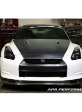 APR Performance Carbon Fiber Front Air Dam Nissan GTR 2008-2011                                     - FA-603506 - Image 4